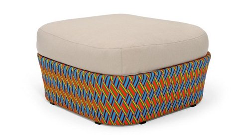 Kente ottoman