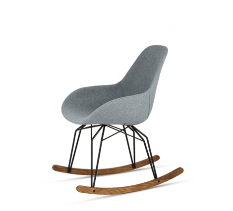 DIAMOND DIMPLE POP ROCKING CHAIR